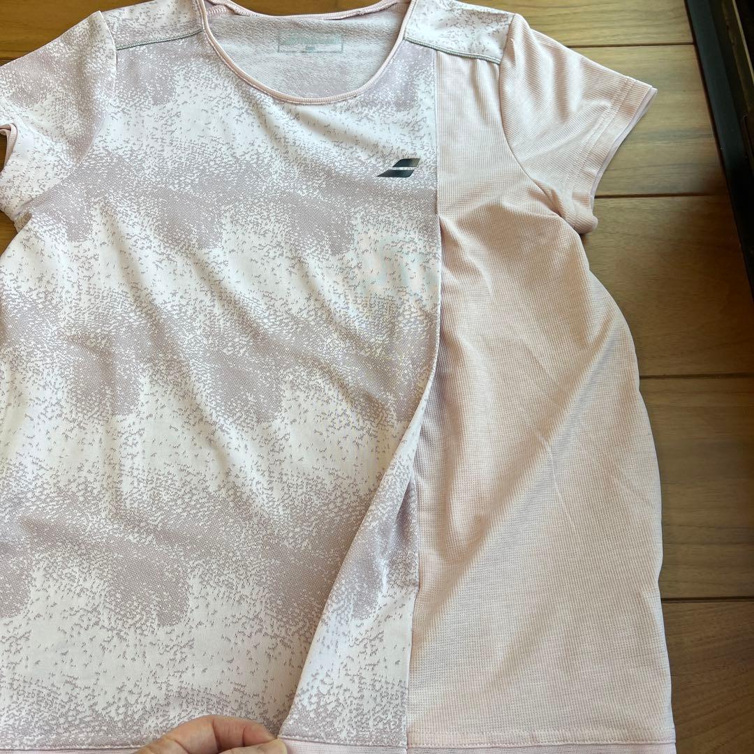 BabolaTピンク Tシャツ キュロット セット