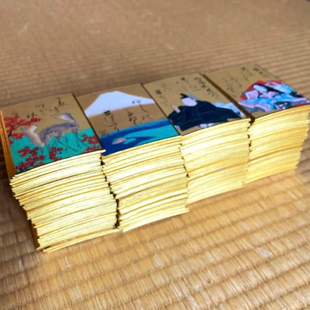 値下！★紫式部、清少納言☆ 桐箱入　光琳かるた　百人一首 付録付き(太陽別冊)★