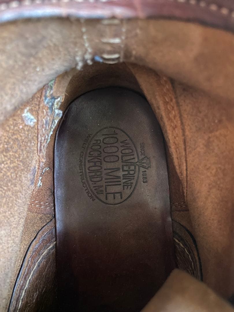 ウルヴァリン 1000マイル, ブーツ・革靴 27.5cm