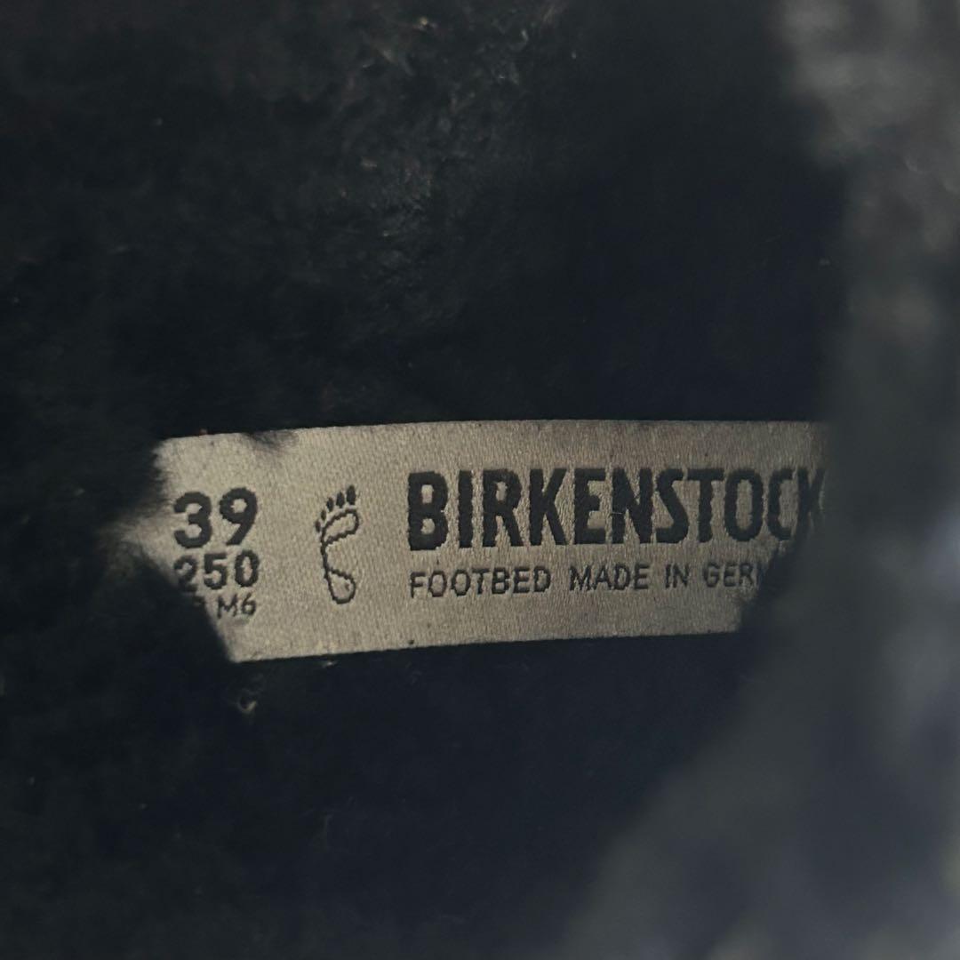 極美品 未使用級ビルケンシュトック ロンドン シアリング　ボア ブラック 25