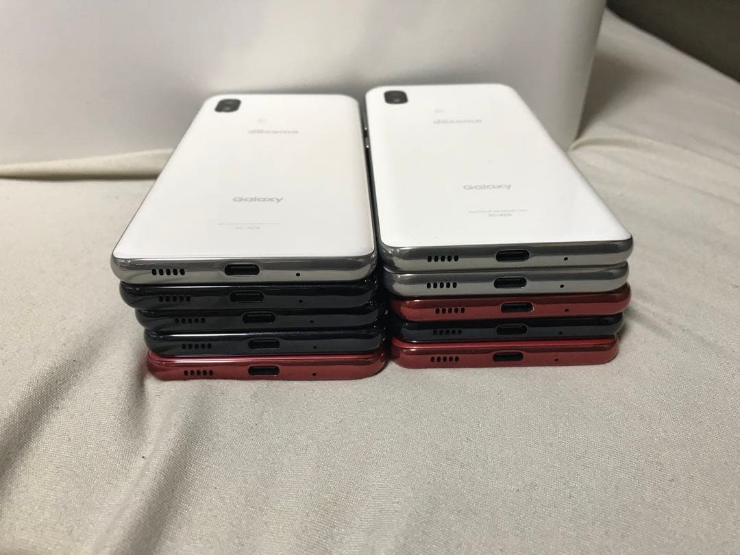 GALAXY A21 カラー3種類初期化済み10個docomo8