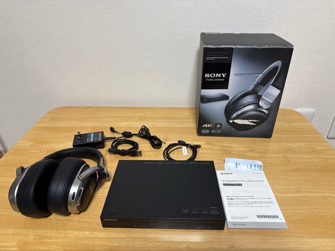 tk47　ソニー　MDR-ＨＷ700DS デジタルサラウンドヘッドホン