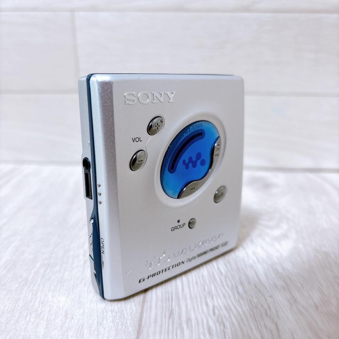 SONY ソニー ウォークマン MDプレーヤー MZ-E505 MDLP対応