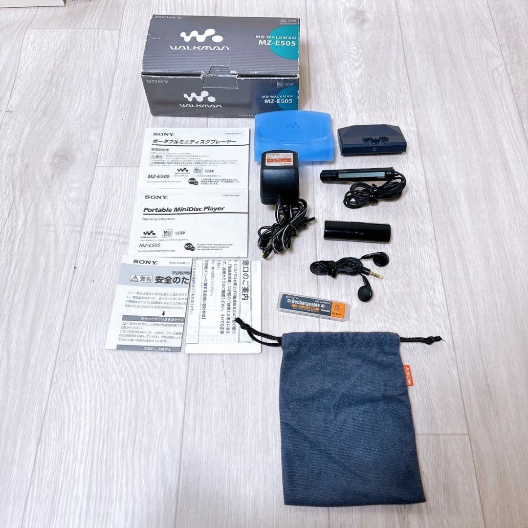 SONY ソニー ウォークマン MDプレーヤー MZ-E505 MDLP対応