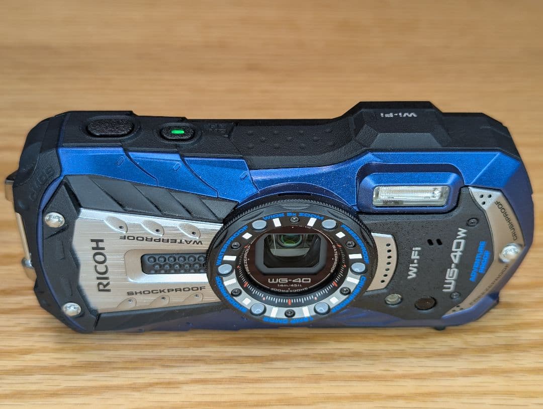 RICOH WG-40W 防水デジタルカメラ