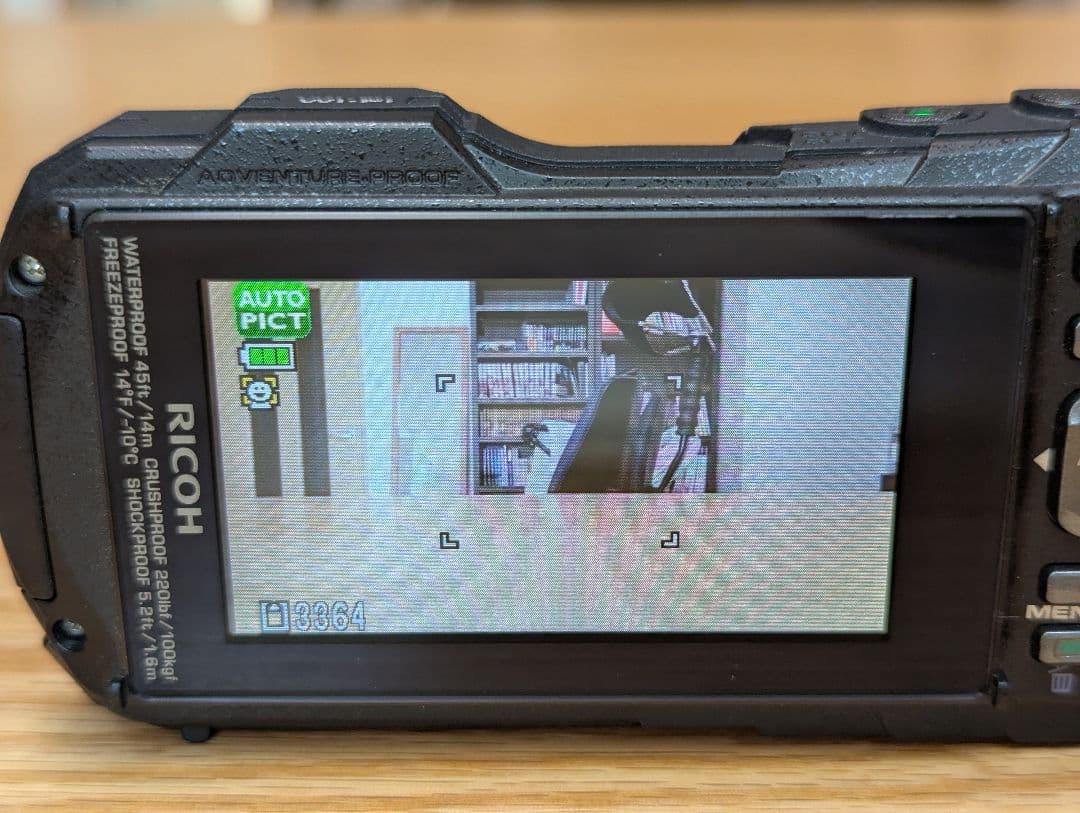 RICOH WG-40W 防水デジタルカメラ