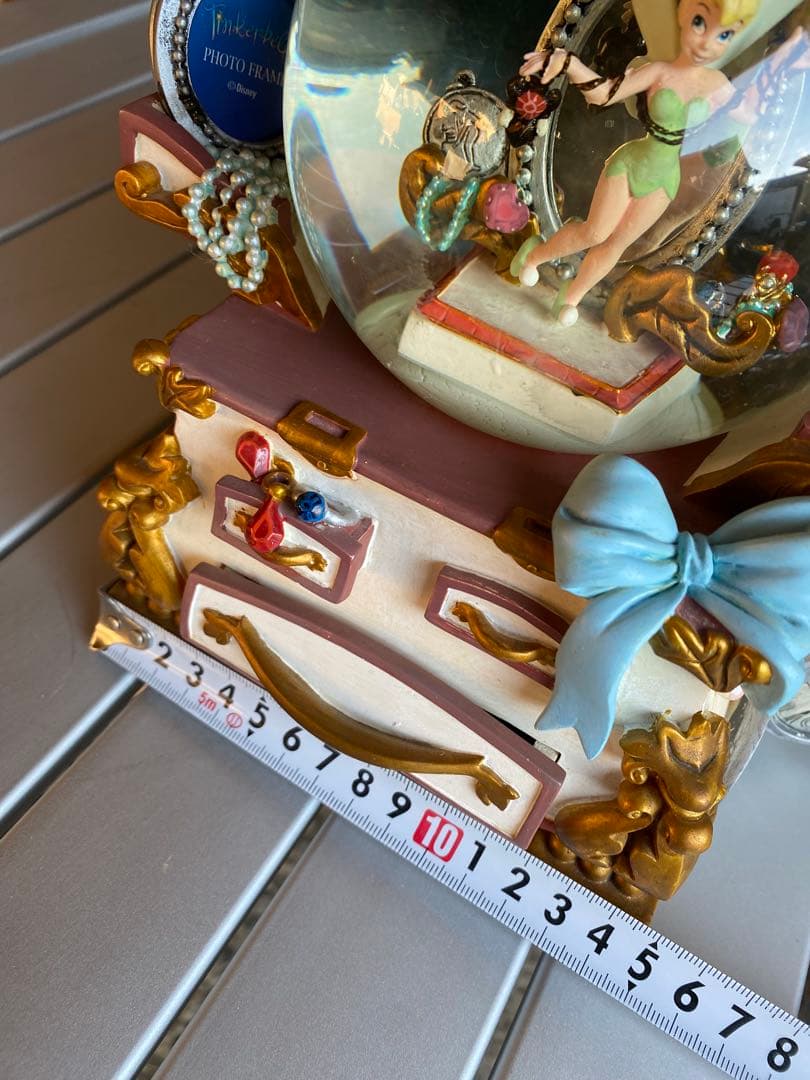 ティンカーベル　スノードーム型オルゴール　ディズニー　オルゴール　スノードーム