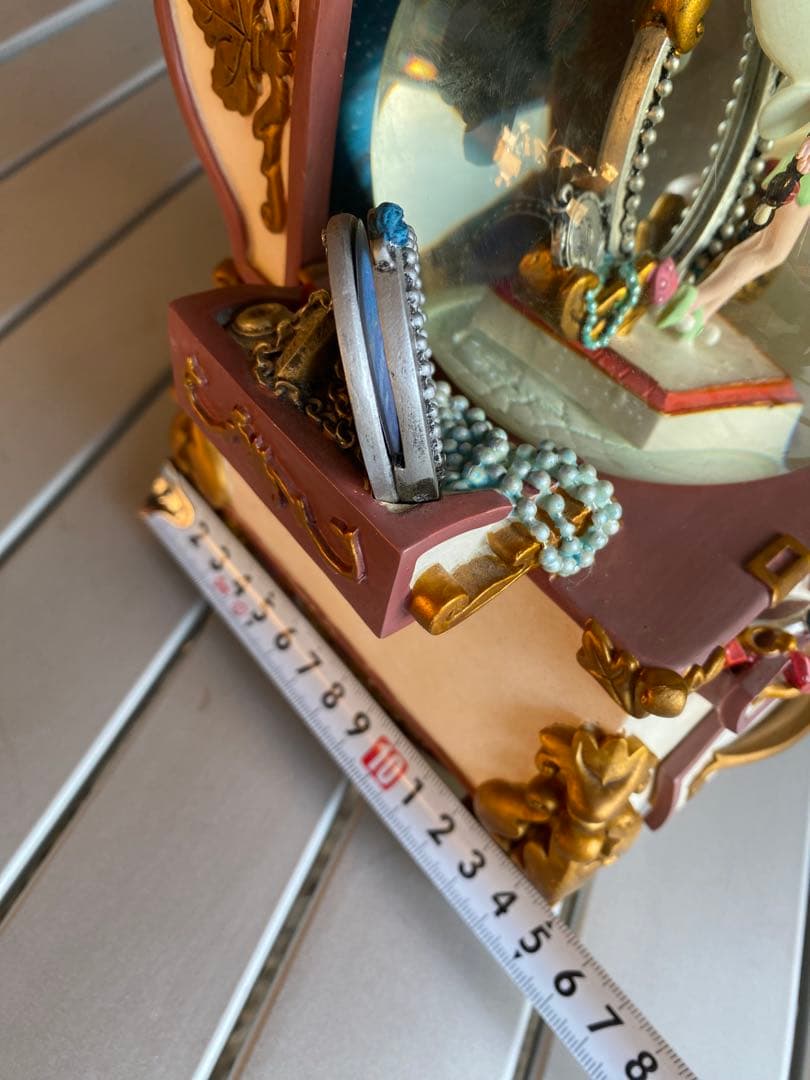 ティンカーベル　スノードーム型オルゴール　ディズニー　オルゴール　スノードーム