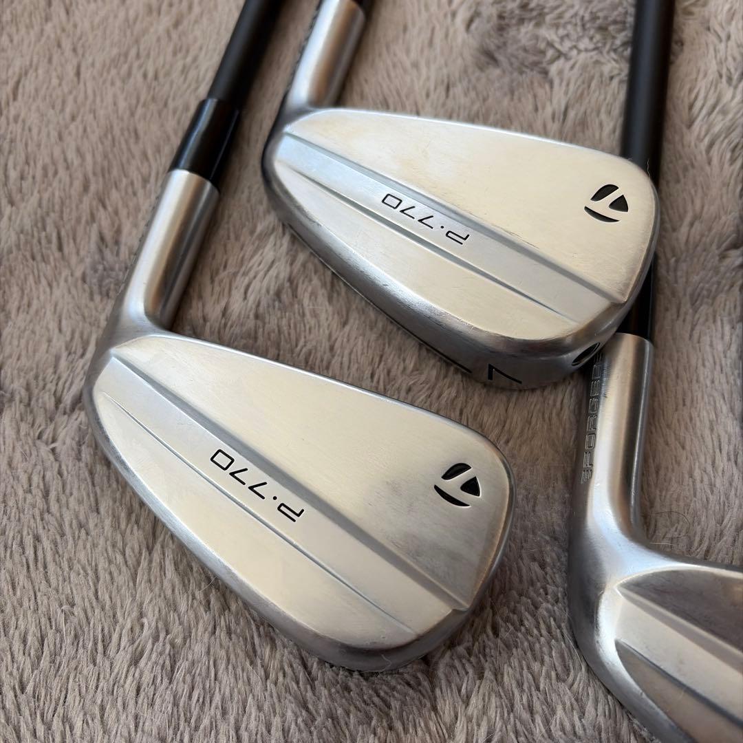 TaylorMade　P770アイアン　５本　TRAVIL IRON85（S)