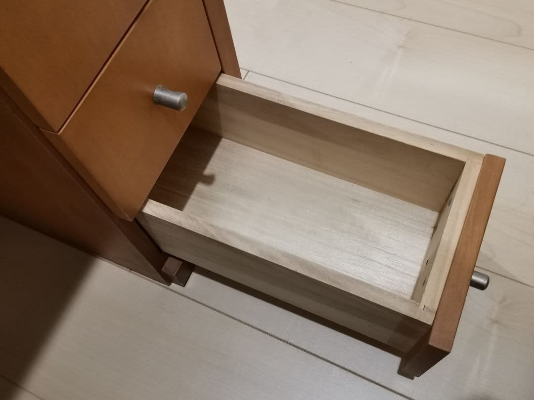 [再値下げ 最終価格] ナチュラルウッド ドレッサー・鏡台