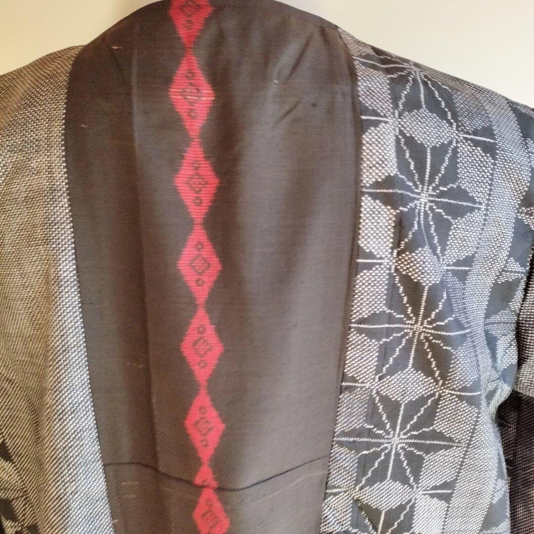 着物リメイク 大島 龍郷 ワンピース チュニック