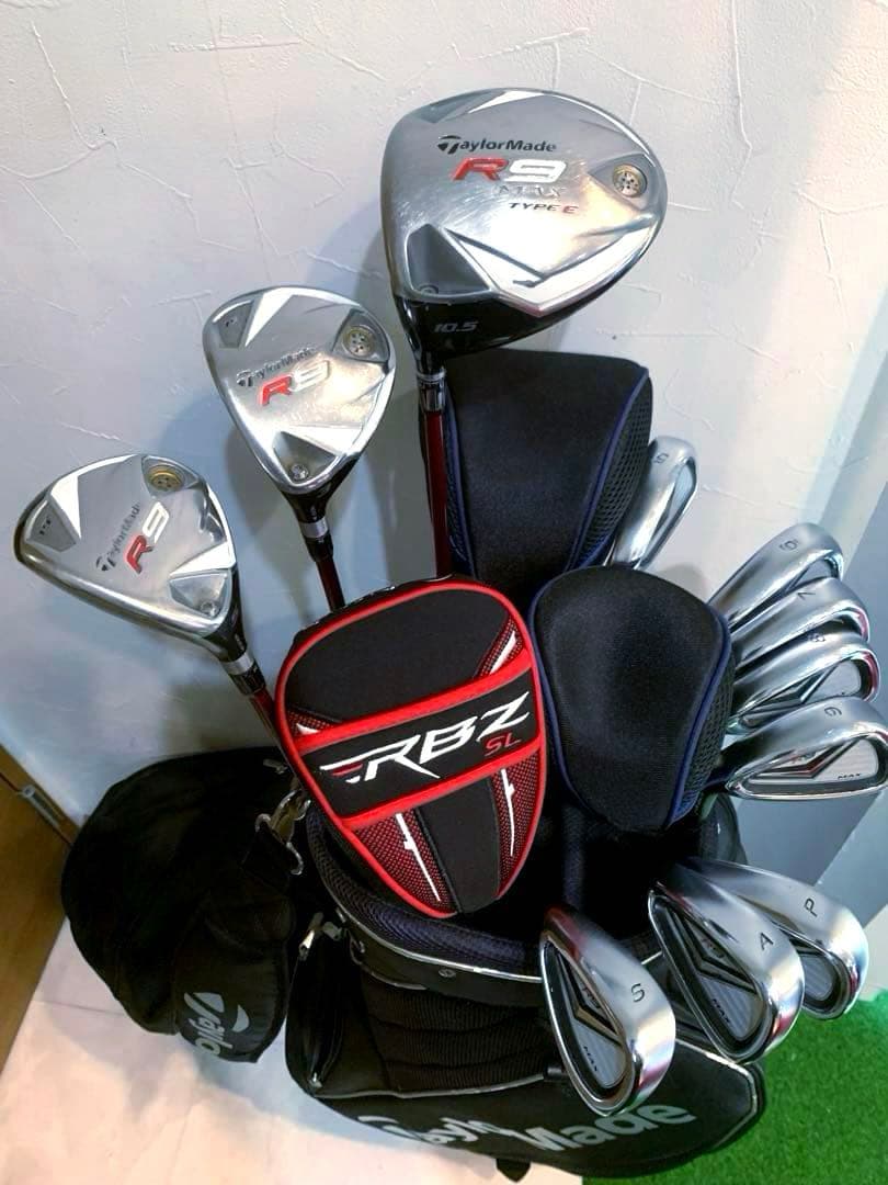 豪華　左　レフティ　テーラーメイド　ゴルフクラブ 本格セット　優しい