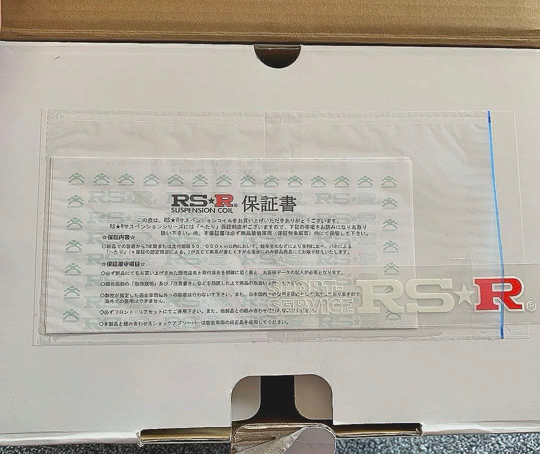 う*じ様 RS-R ダウンサス（コルト　ラリーアート　バージョンR） z27ag