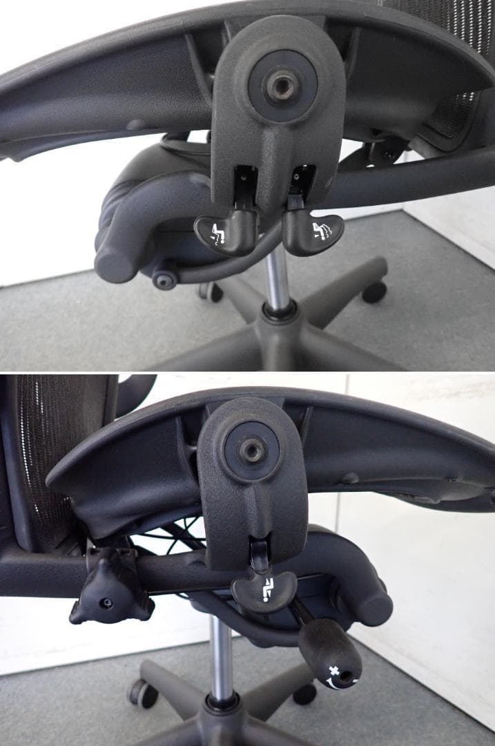 ハーマンミラー アーロンチェア　クラシックフル装備　Bサイズ