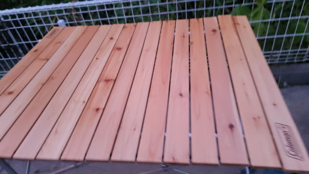 コールマン ナチュラルウッドロールテーブル/90