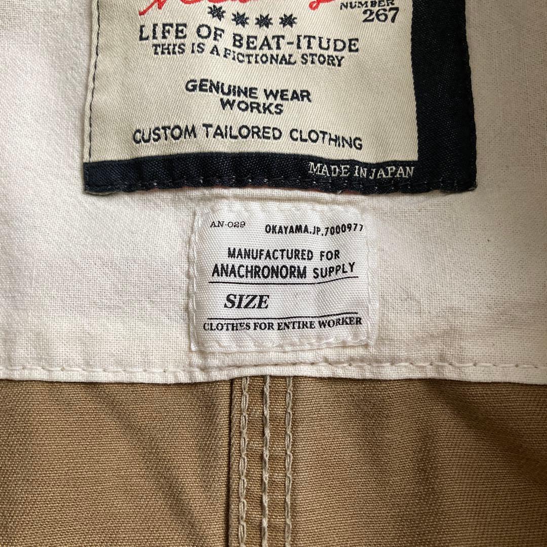 パンツ ANACHRONORM Button-Fly Work Jumpsuits