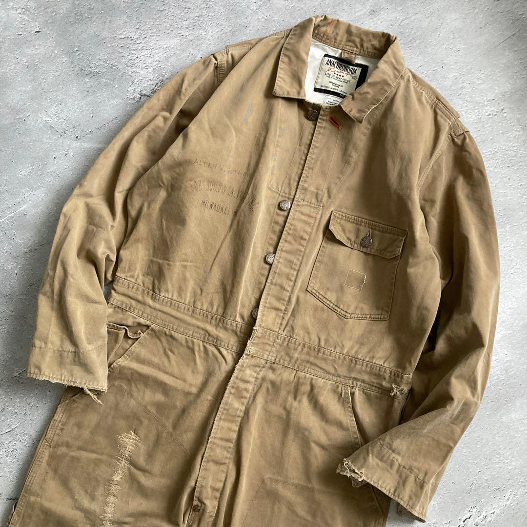 パンツ ANACHRONORM Button-Fly Work Jumpsuits