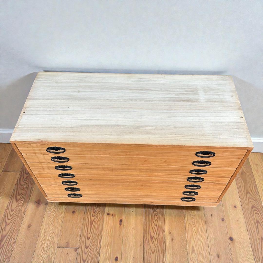 良品✨昭和レトロ✨桐箪笥 7段 和箪笥 天然木 着物収納 和モダン 整理タンス