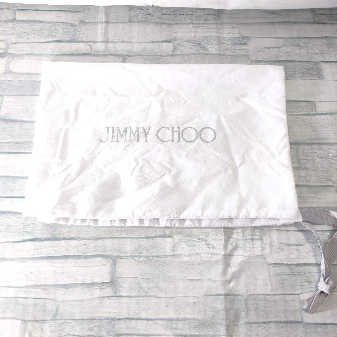 新品✨JIMMY CHOO　BERTELLE FLAT　レザー　リボン　ピンク