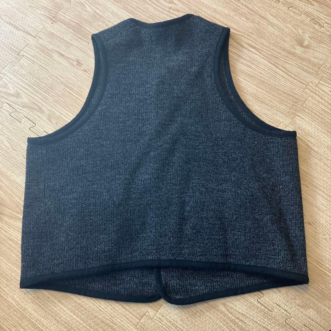 At Last & Co ウールベスト 46サイズ ダークグレー