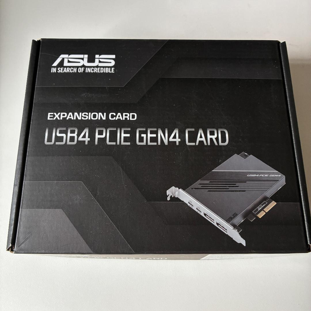 USB4 PCIE GEN4 CARD 開封済み