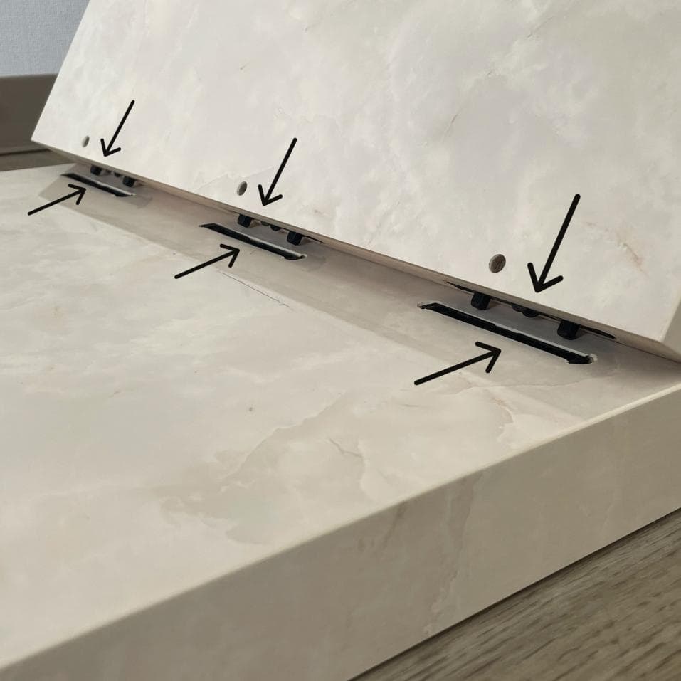 テーブル 小 大理石調デスク 大理石風 ホワイト 白