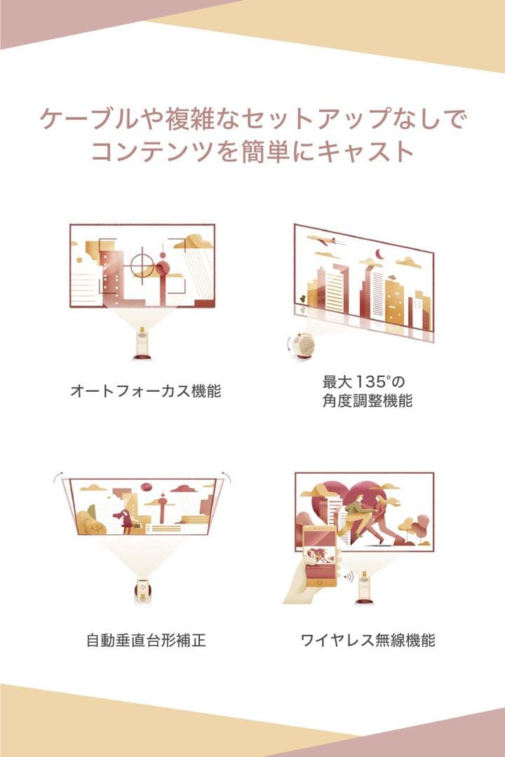 BenQ GV30 HD モバイルLEDプロジェクター