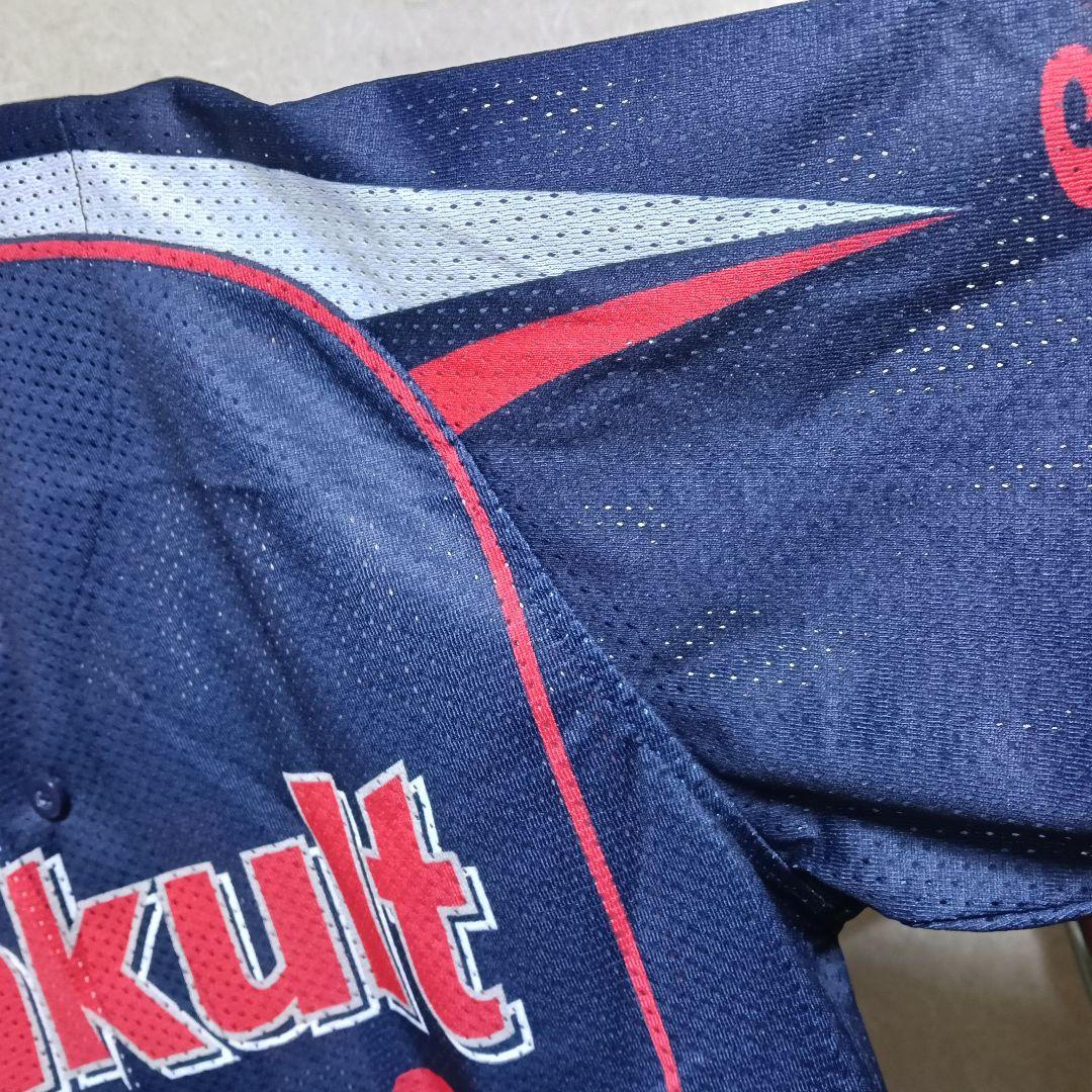 ZETT製 ヤクルトスワローズ 宮本慎也選手 ビジターユニフォーム フリーサイズ