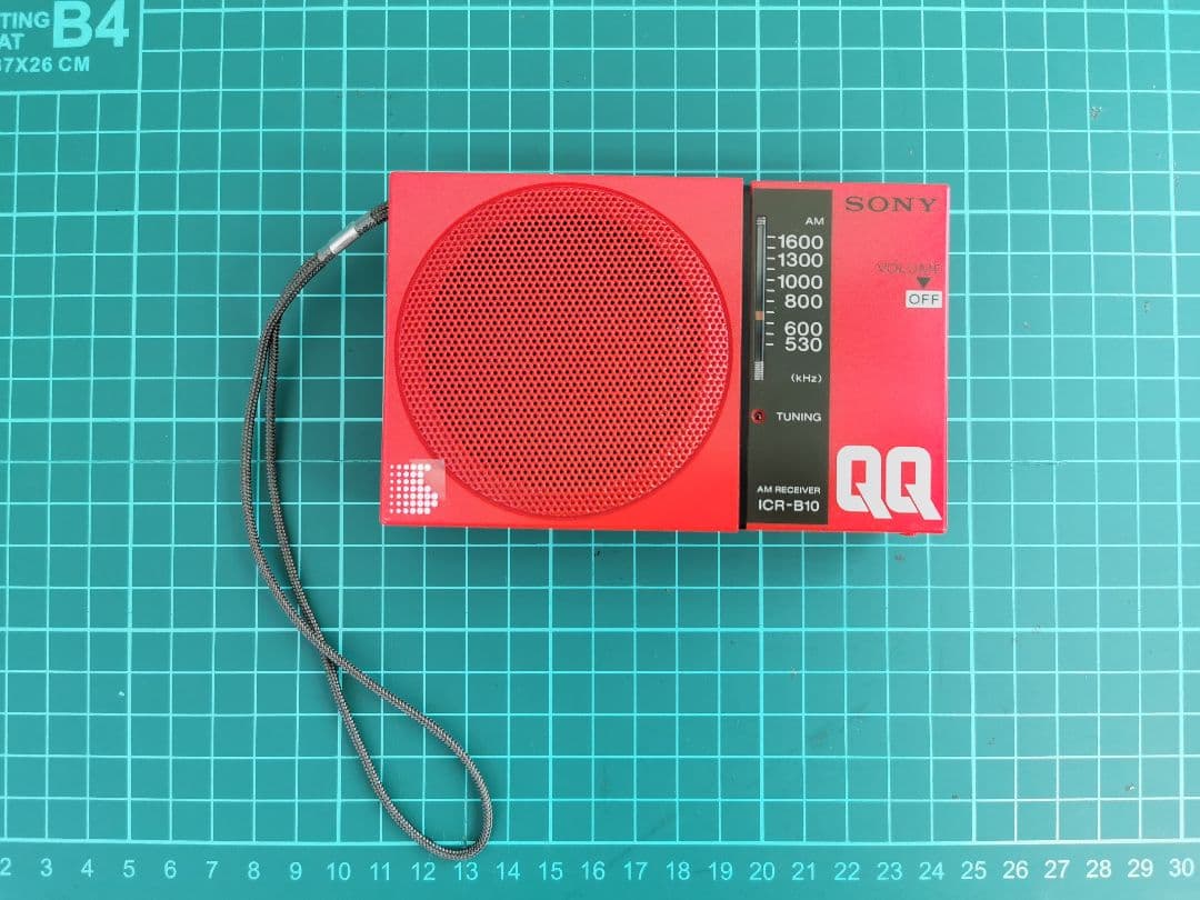 SONY　ICR-B10　ラジオ　レトロ　美品
