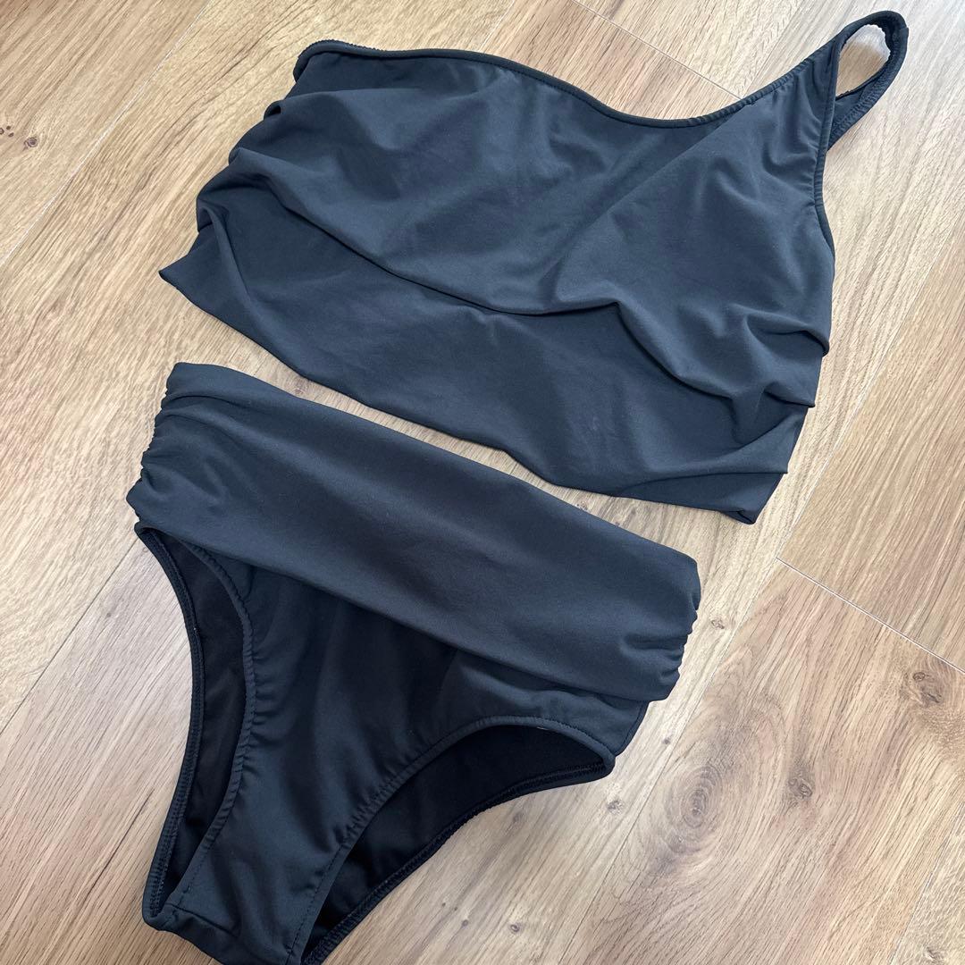 ETRE TOKYO ワンショルダー ブラックビキニ Sサイズ