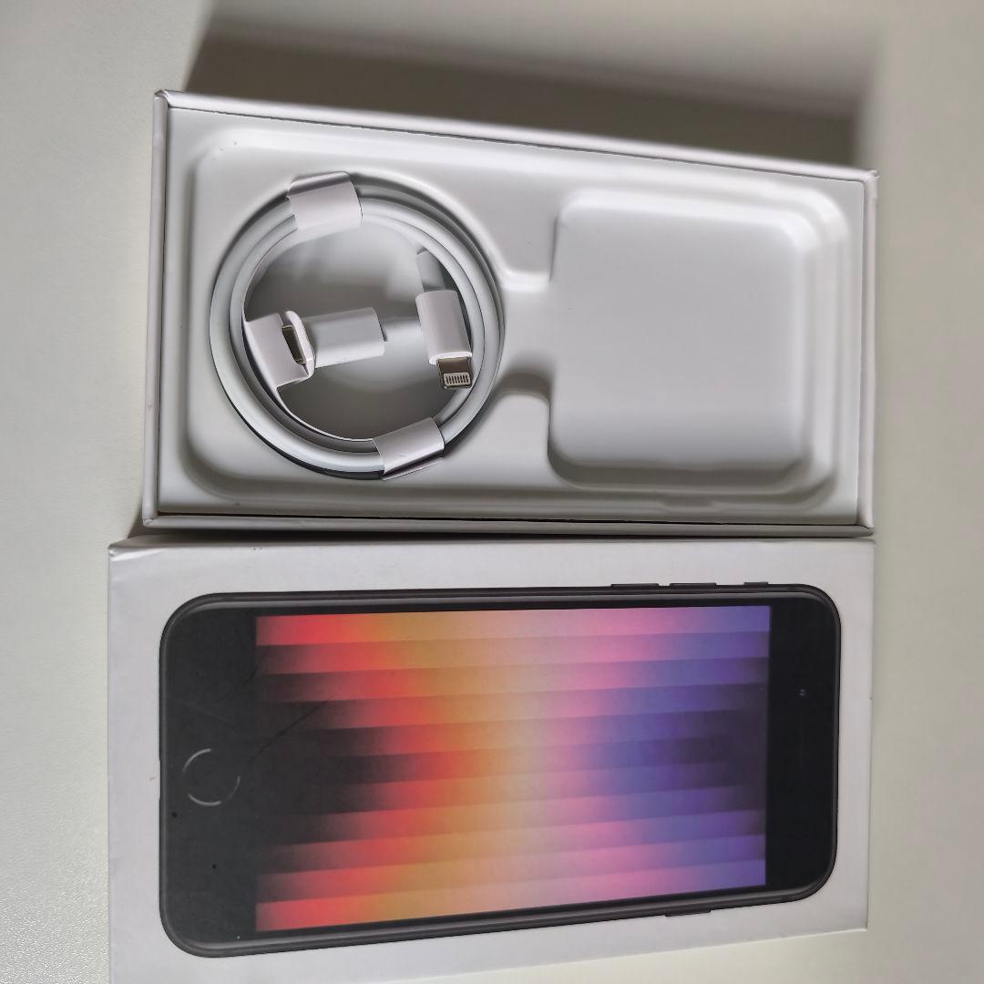 iPhoneSE 第3世代　128GB　ミッドナイト　ジャンク　初期化済