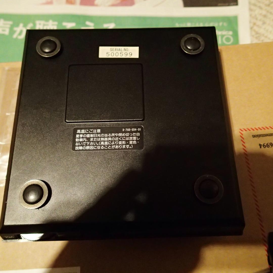 ソニー　SONY コンパクトCDプレーヤーD-50 純正ACアダプタ付　ジャンク