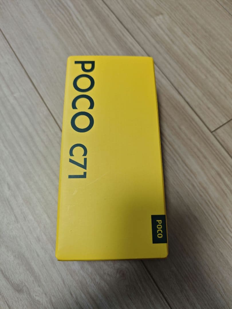 POCO C71 グローバル版SIMフリー