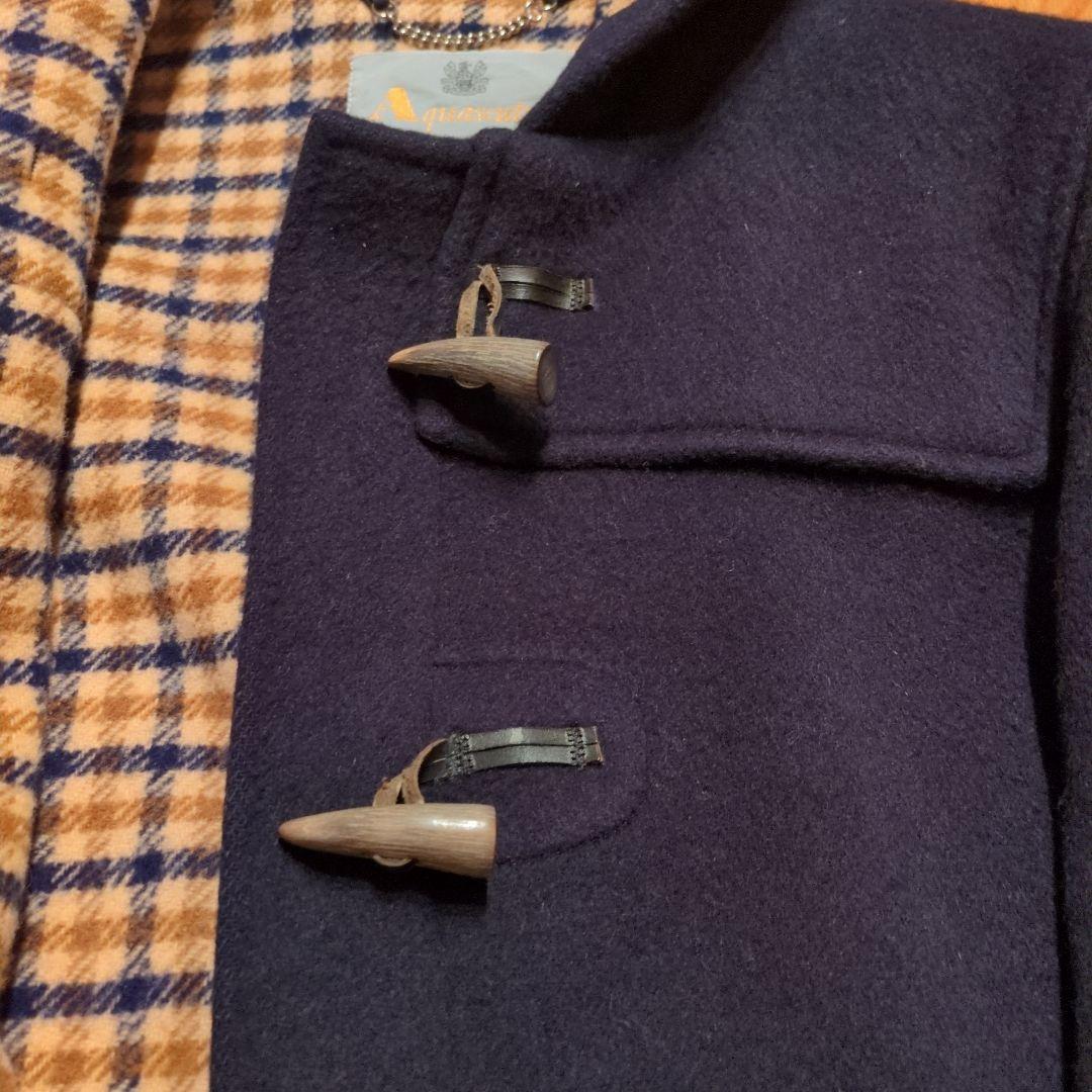 Aquascutum ネイビー ダッフルコート
