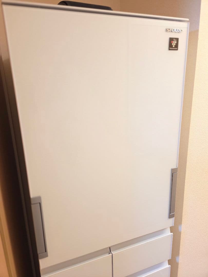 シャープ 冷蔵庫 412L プラズマクラスター搭載 SJ-G415H-W