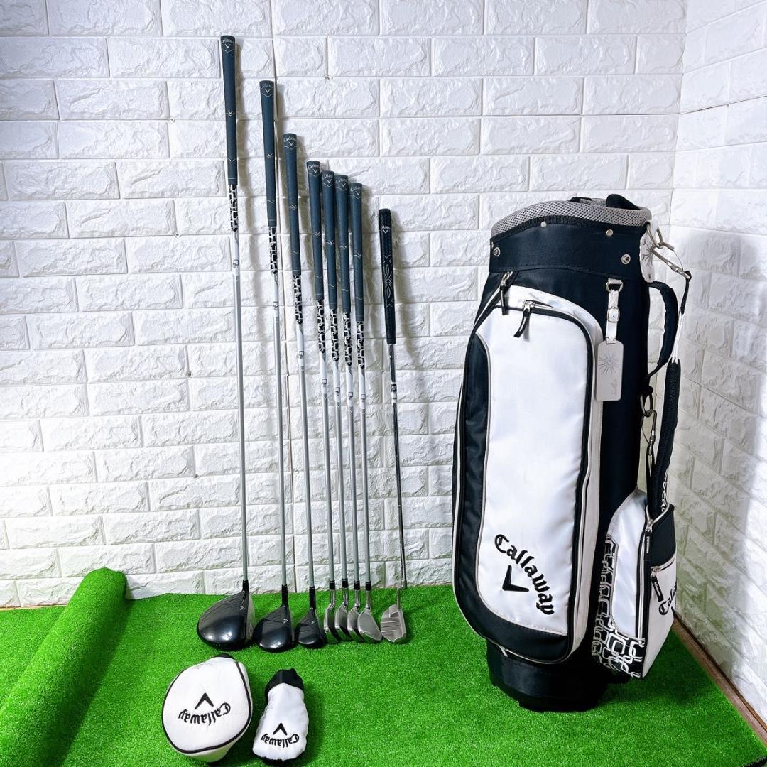 キャロウェイ ソレイル Solaire レディース ゴルフクラブ8本セット 人気