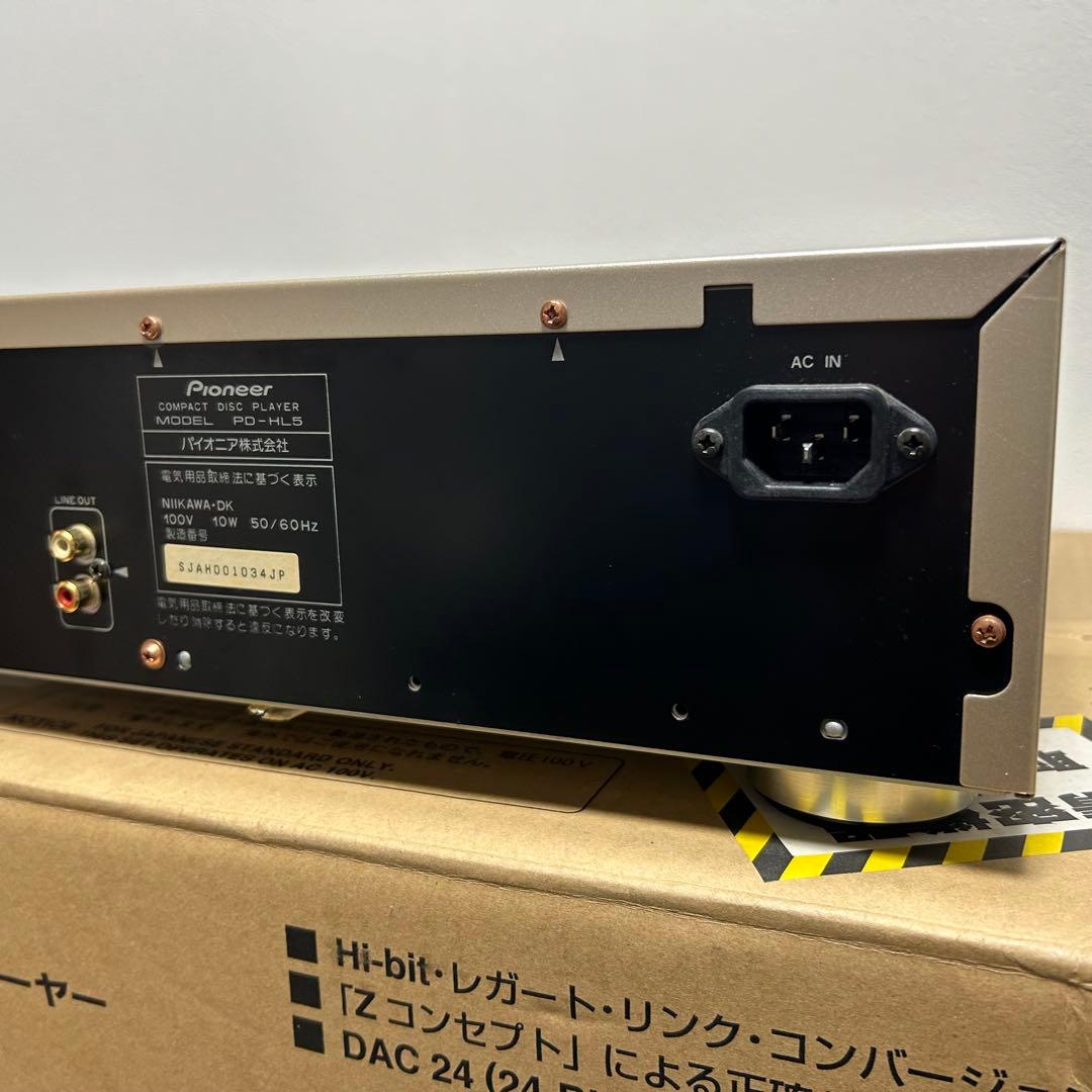 Pioneer パイオニア PD-HL5 コンパクトディスクプレーヤー 元箱付き