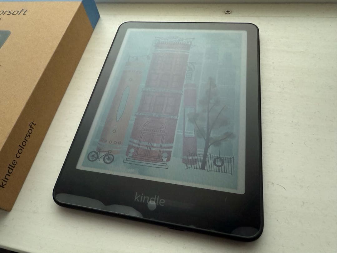 Kindle ColorSoft 本体　新品　ほぼ未使用　保護フィルム付き