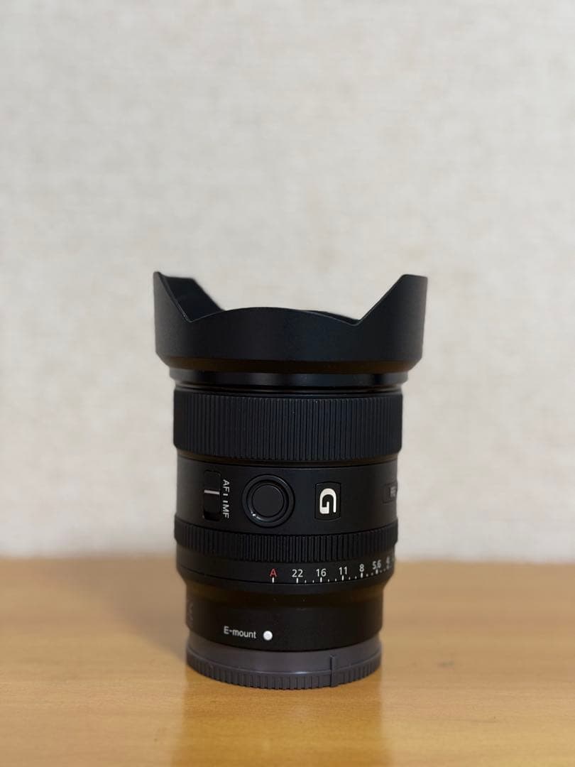 SONY FE 20mm F1.8 G Eマウントレンズ