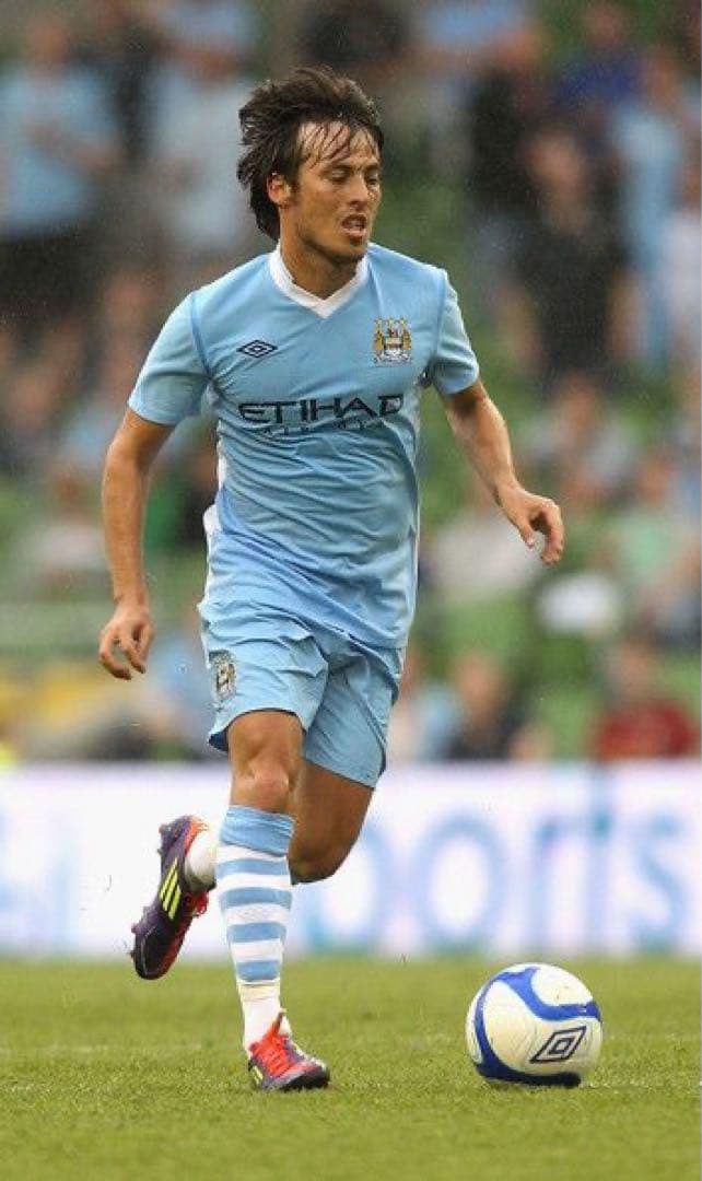 【新品】マンチェスターシティ 11/12 ホーム ダビドシルバ ユニフォーム