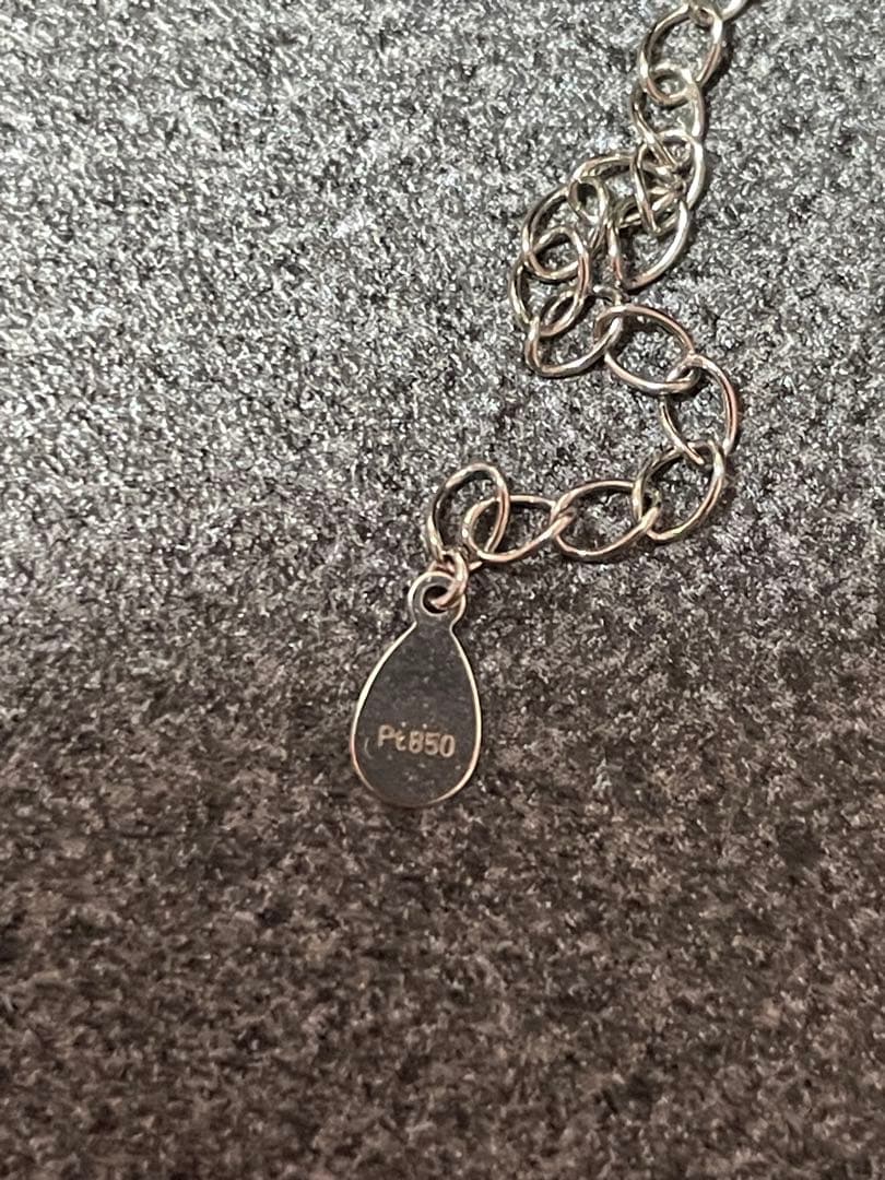 Pt850 プラチナアンクレット