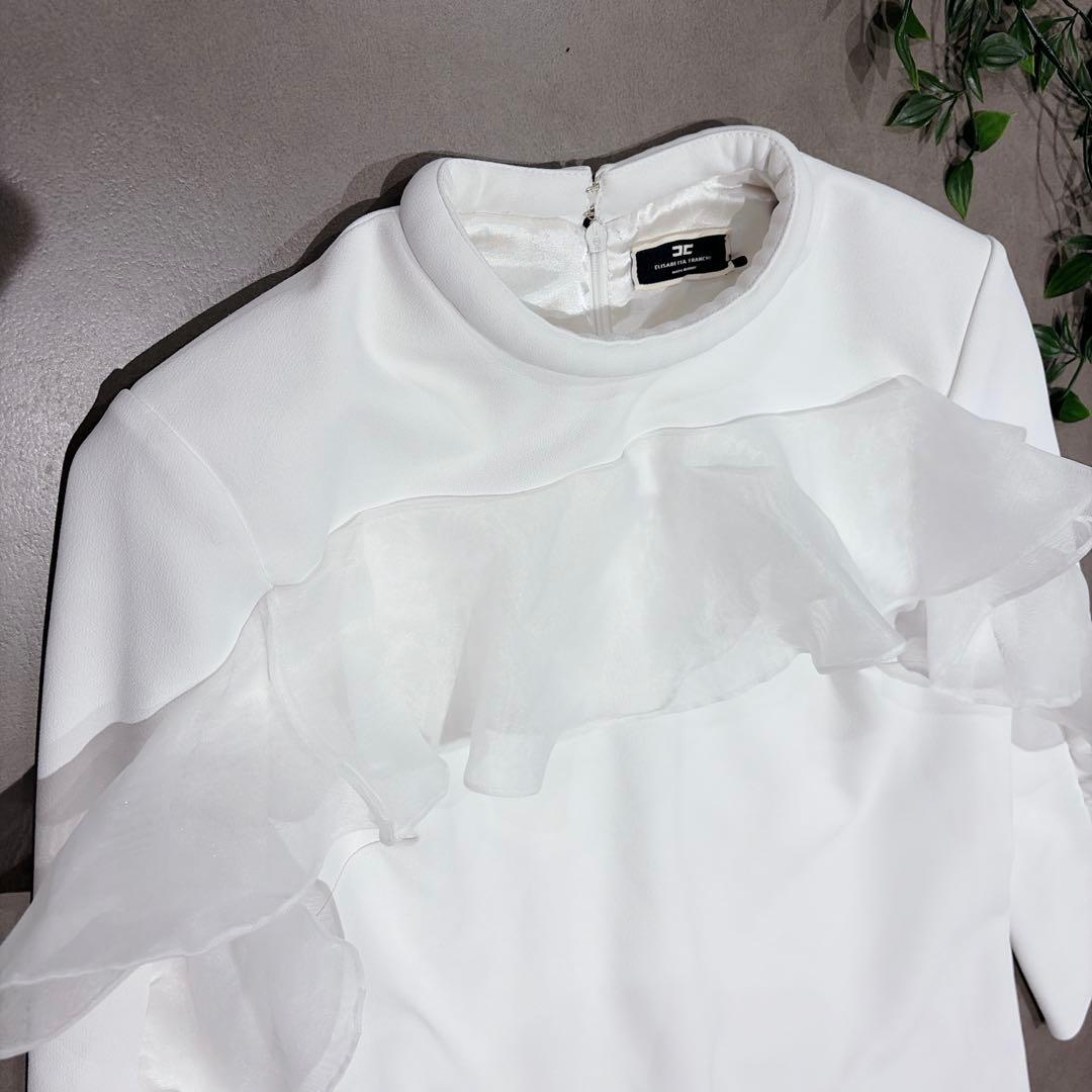 ELISABETTA FRANCHI エリザベッタフランキ ワンピース　フリル