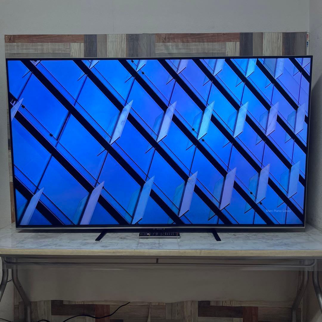 即日受渡❣️全国送料込シャープ70型4K液晶テレビ　ユーチューブ、ネトフリ視聴可
