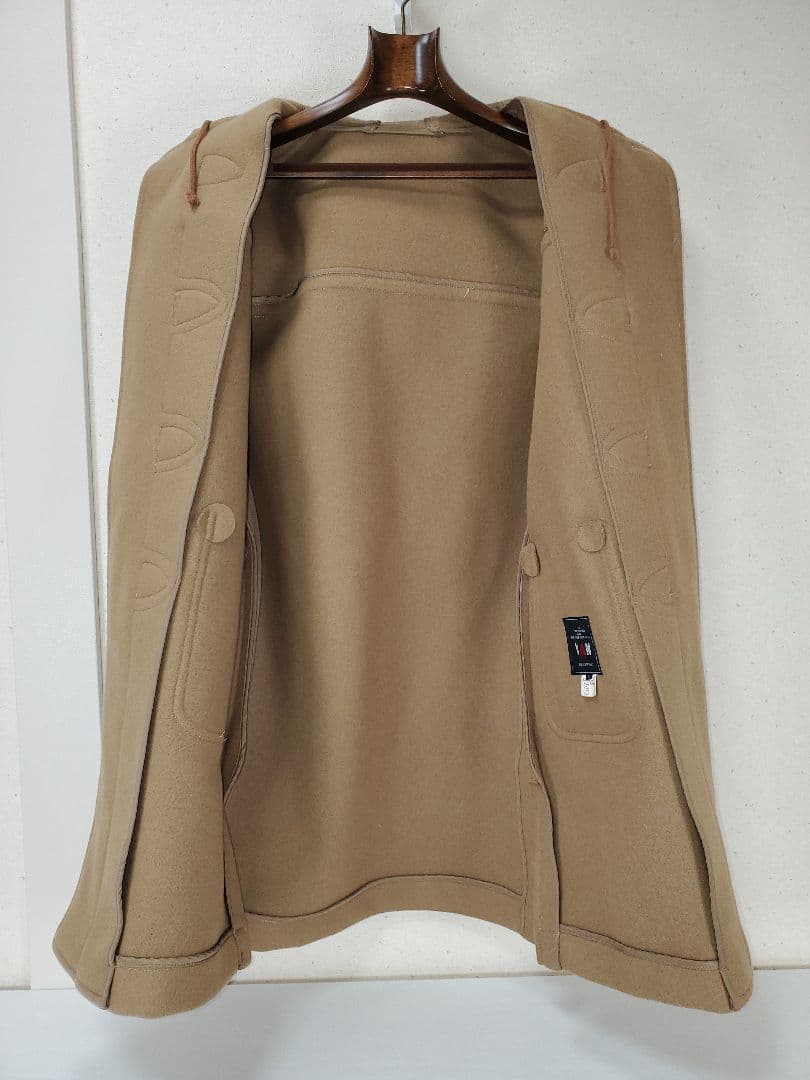 VAN JAC ヴァンヂャケット メルトンウール 毛100％ ダッフルコートL