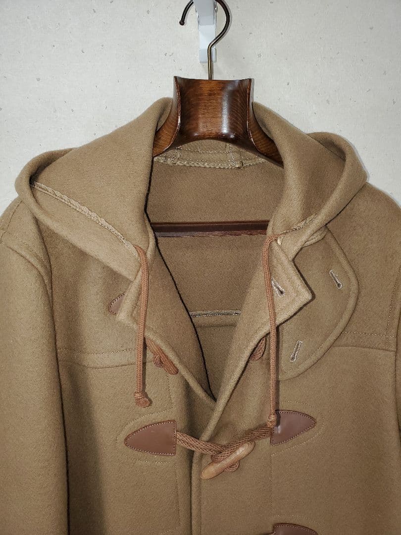 VAN JAC ヴァンヂャケット メルトンウール 毛100％ ダッフルコートL