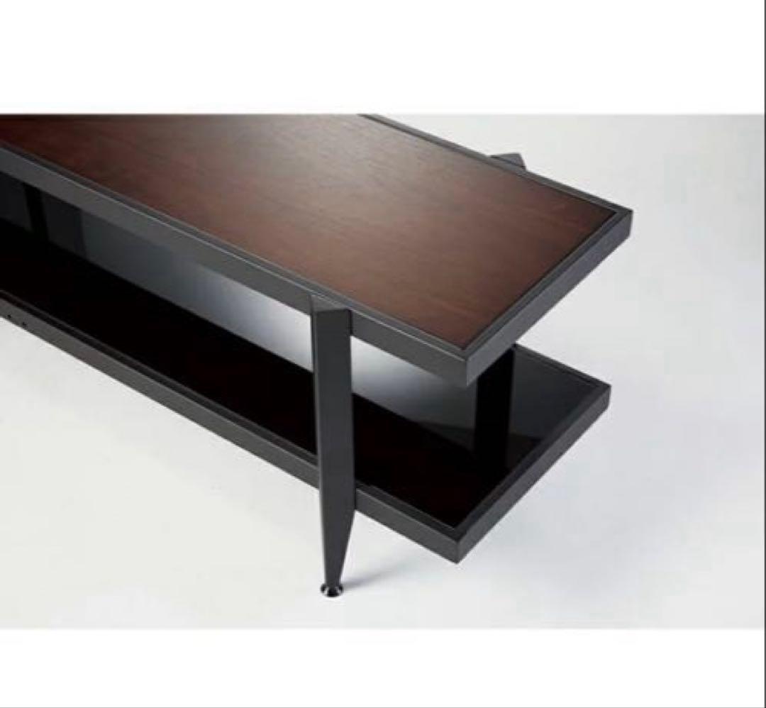 桜屋工業 TVボード 幅1800 ウォールナット ブラック