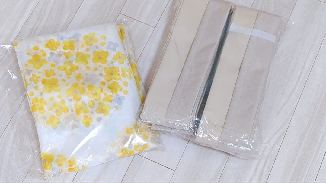 【ベルメゾン】薄地がおしゃれな遮光・遮熱・防音カーテン＆ボイルカーテンセット