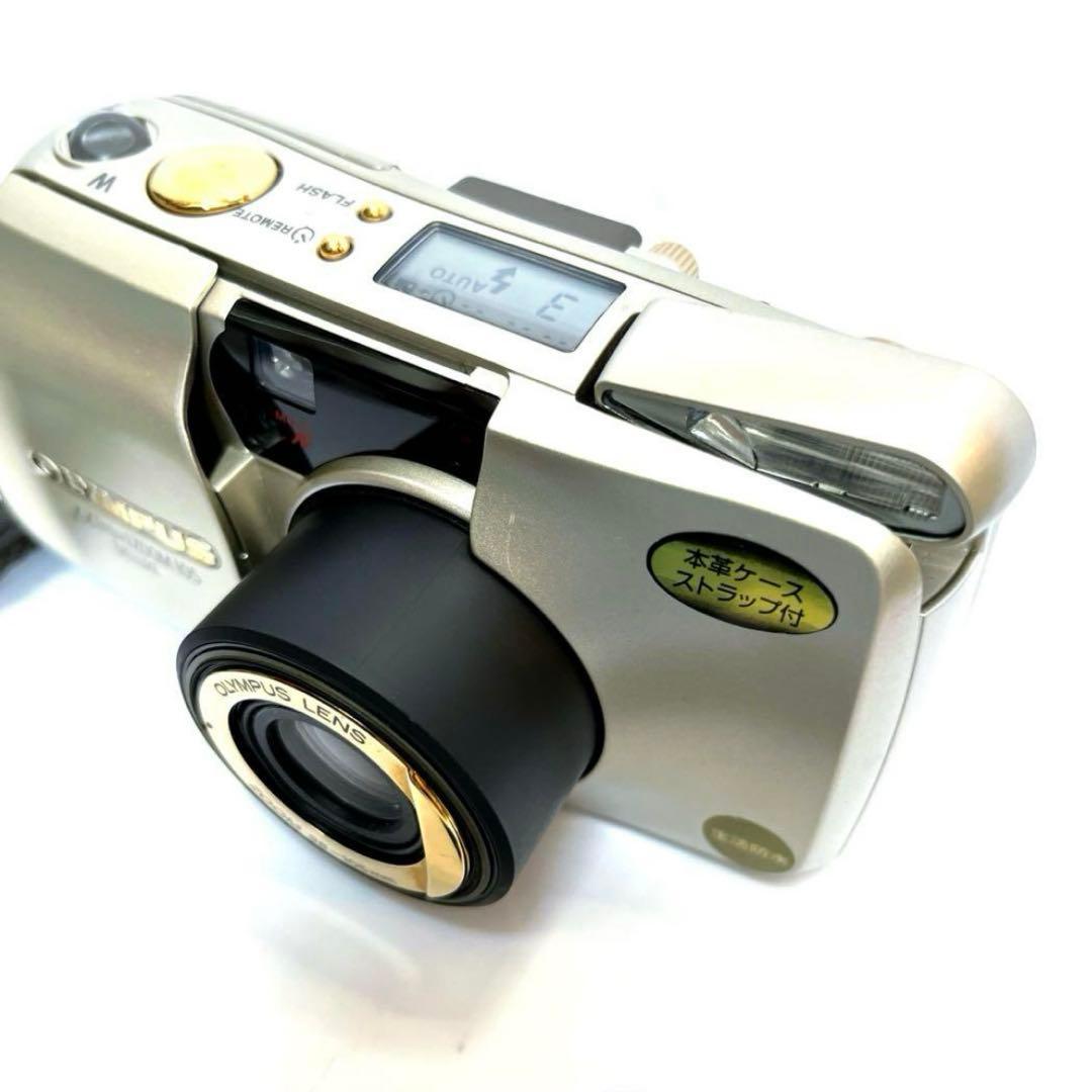 OLYMPUS μ zoom 105 DELUXE リモコン付き　動作品