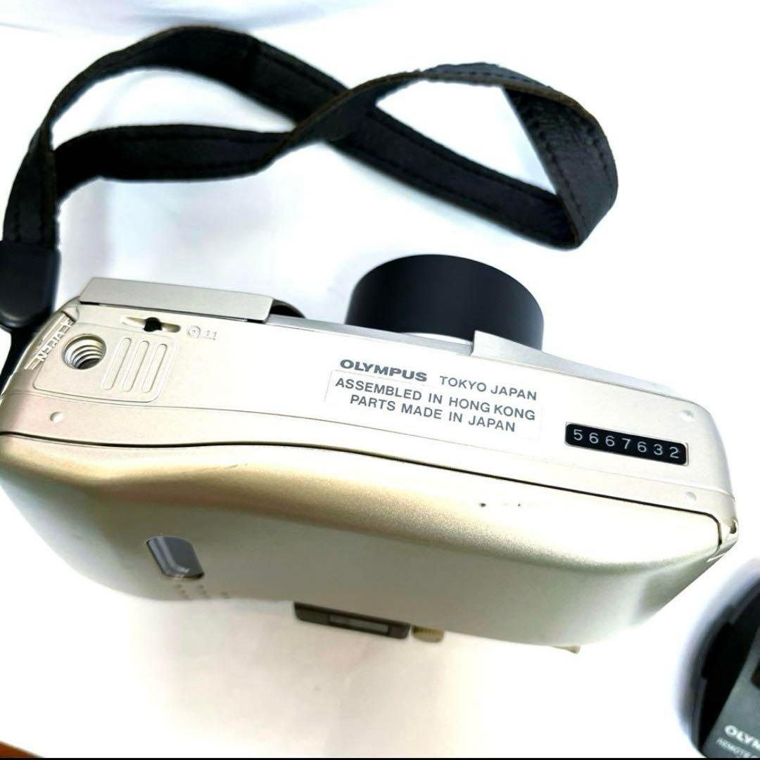 OLYMPUS μ zoom 105 DELUXE リモコン付き　動作品
