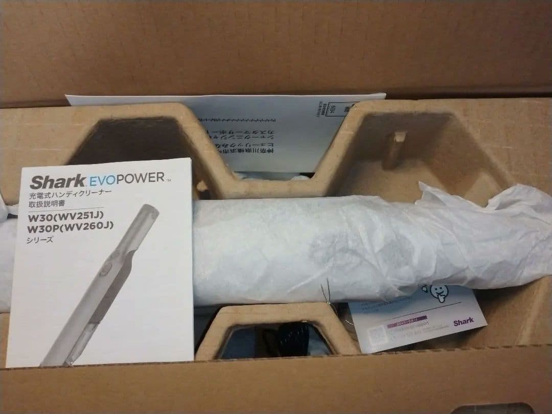 新品未使用 Shark シャーク EVOPOWER ハンディ WV251JSV